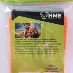 HME Blaze Youth Orange Safety Vest HME-VEST-OR-YTH Hunting
