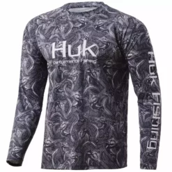 Huk Men's KC Marlin Mayhem Pursuit L/S 010