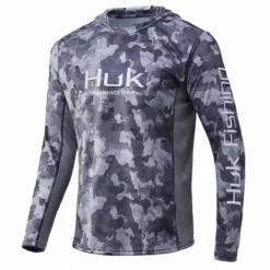 Huk Men's Icon X Refraction Camo Hoodie L/S 039