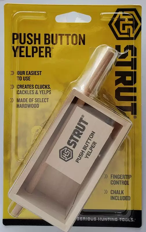 Hunter's Specialties Push Button Yelper HS-STR-07056 Game Calls 3 Hunter's Specialties Push Button Yelper HS-STR-07056 Game Calls