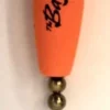 Floats & Corks Comal Bay Slayer Cigar Rattle Float 3" Orange 1 Floats & Corks Comal Bay Slayer Cigar Rattle Float 3" Orange