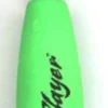 Comal Bay Slayer Cigar Rattle Float 3" Green 1 Comal Bay Slayer Cigar Rattle Float 3" Green