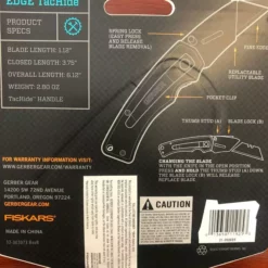 Knives And Tools Gerber Edge Industrial Utility Knife 31-000669