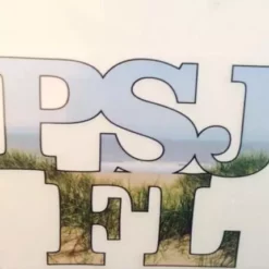 Auto-Graphs Decals Port St. Joe Color Initials Decal