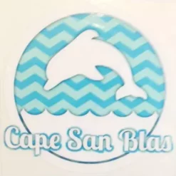 Auto-Graphs Cape San Blas Dolphin Decal Decals