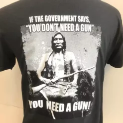 Bluewater Outriggers Men BWO Need A Gun-Blk