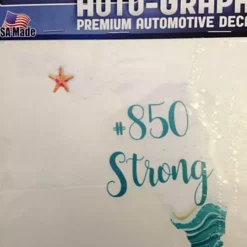 Auto-Graphs 850 Strong Large FL State Decal