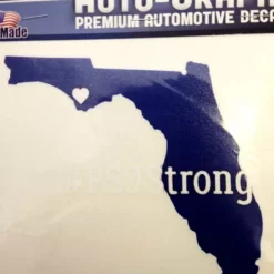 Auto-Graphs Port St Joe Strong Large FL State Decal Decals