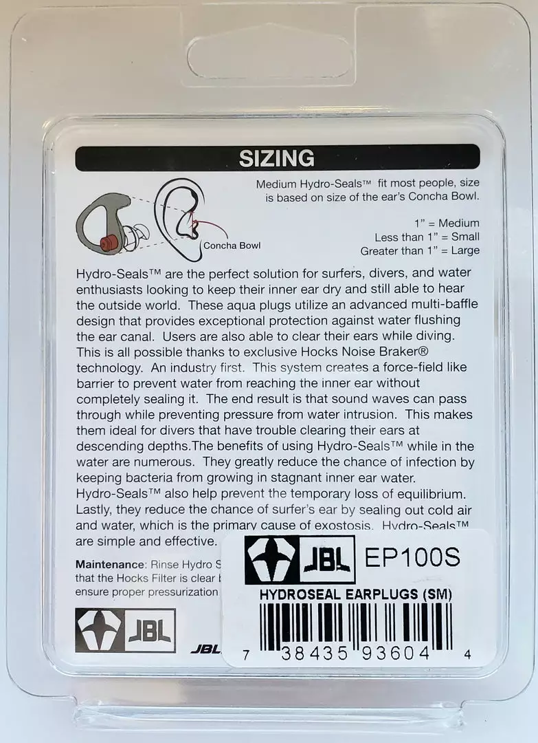 JBL Hydro Seals Aqua Plugs Beach & Pool 5 JBL Hydro Seals Aqua Plugs Beach & Pool