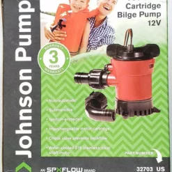 SPXFLOW Johnson Pump 750 GPH Cartridge Bilge Pump 32703 Marine