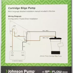 SPXFLOW Johnson Pump 750 GPH Cartridge Bilge Pump 32703 Marine