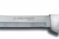 Dexter Russell Knives And Tools Dexter Sani-Safe 9" Scalloped Utility Slicer S142-9SC-PCP