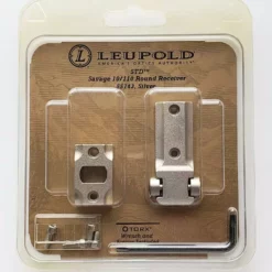 Leupold STD Savage 10/110 Round Receiver 55743 2pc Silver
