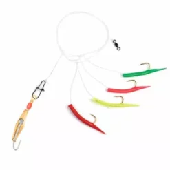 Lures & Bait Clarkspoon Tree Mackerel Rig W/Gold Spoon #0