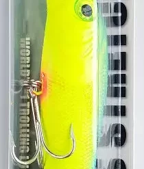Lures & Bait Mann's Stretch 30+ Trolling Lure Chartreuse/Blue 11