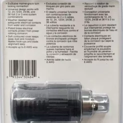 Marinco 12/24/36V 3 Wire ConnectPro Trolling Motor Plug 12VBP Marine