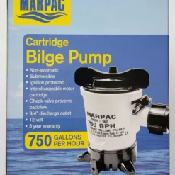 Marpac 750 GPH Cartridge Bilge Pump 7-0442