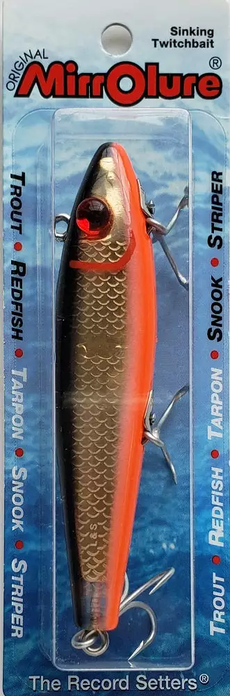 MirrOlure Classic Sinking Twitchbait 52M-808 3 MirrOlure Classic Sinking Twitchbait 52M-808