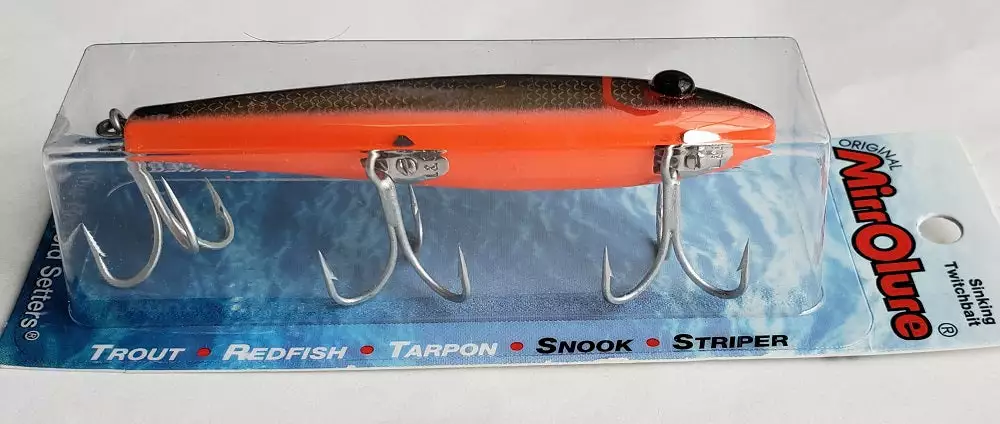 MirrOlure Classic Sinking Twitchbait 52M-808 4 MirrOlure Classic Sinking Twitchbait 52M-808