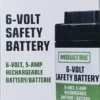 Moultrie 6-Volt Rechargable Safety Battery MFHP12406 Hunting
