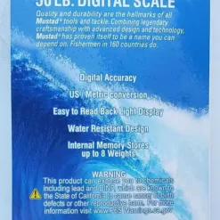 Mustad Precision 50lb Digital Scale