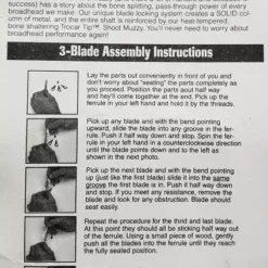 Archery Muzzy 3-Blade 125grain MX-3 Replacement Blades #307-MX-3