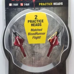 New Archery NAP Bloodrunner 3 Blade Practice Heads 2-Pack 60-677