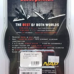New Archery NAP Bloodrunner 3 Blade Practice Heads 2-Pack 60-677 7 New Archery NAP Bloodrunner 3 Blade Practice Heads 2-Pack 60-677