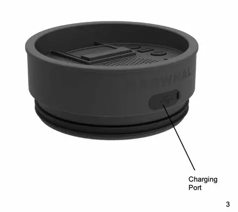 Beach & Pool Narwhal Bluetooth Speaker Lid 5 Beach & Pool Narwhal Bluetooth Speaker Lid