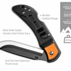 Outdoor Edge Razor-Lite EDC Orange Knife Knives And Tools