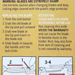 Outdoor Edge 5.0in Boning/Fillet Replacement Blades 6pk RR50-6