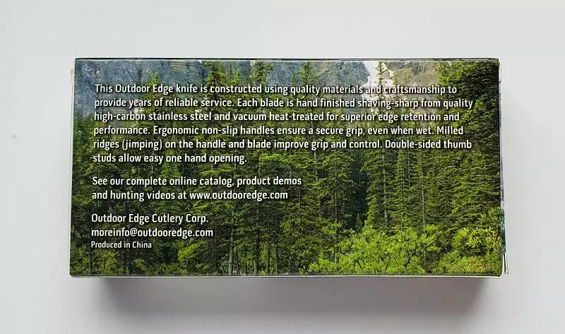 Outdoor Edge Grip Blaze Folding Knife GB-20 9 Outdoor Edge Grip Blaze Folding Knife GB-20