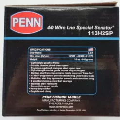 Reels Penn Special Senator Star Drag Reel 113H2SP 4/0