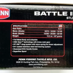 Reels Penn Battle III 4000DX Spinning Reel BTLlll4000DX