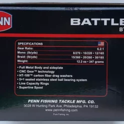 Penn Battle III 4000 Spinning Reel Reels 9 Penn Battle III 4000 Spinning Reel Reels