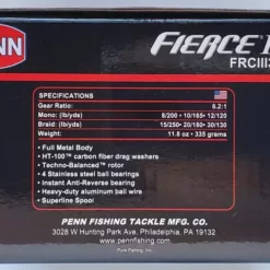 Reels Penn Fierce III 3000 Spinning Reel 11 Reels Penn Fierce III 3000 Spinning Reel