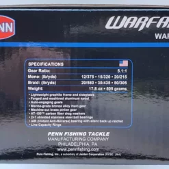 Reels Penn Warfare Level Wind Reel WAR15LW 11 Reels Penn Warfare Level Wind Reel WAR15LW