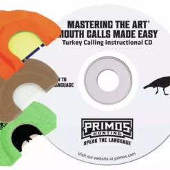 Primos Master The Art Mouth Call Pak And Instructional CD PS1243 Game Calls