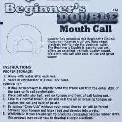 Quaker Boy Beginner's Double Mouth Call 11100