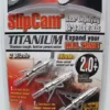 Archery Rage SlipCam Rear Deploying 2 Blade Broadheads Titanium