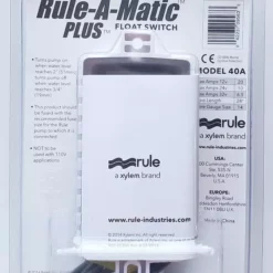 Rule-A-Matic Plus Float Switch 40A Marine