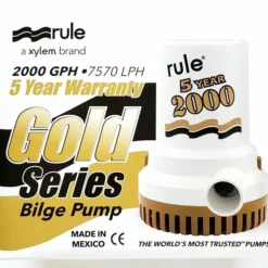 Rule 2000GPH/7570LPH Gold Series Bilge Pump Model 09
