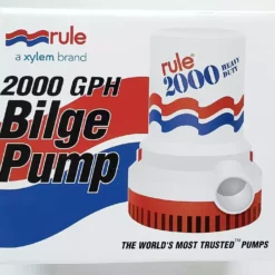 Rule 2000GPH Bilge Pump Model 10-6UL Marine 10 Rule 2000GPH Bilge Pump Model 10-6UL Marine