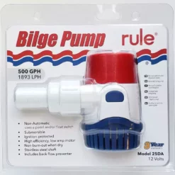 Marine Rule 500 GPH Bilge Pump 25DA