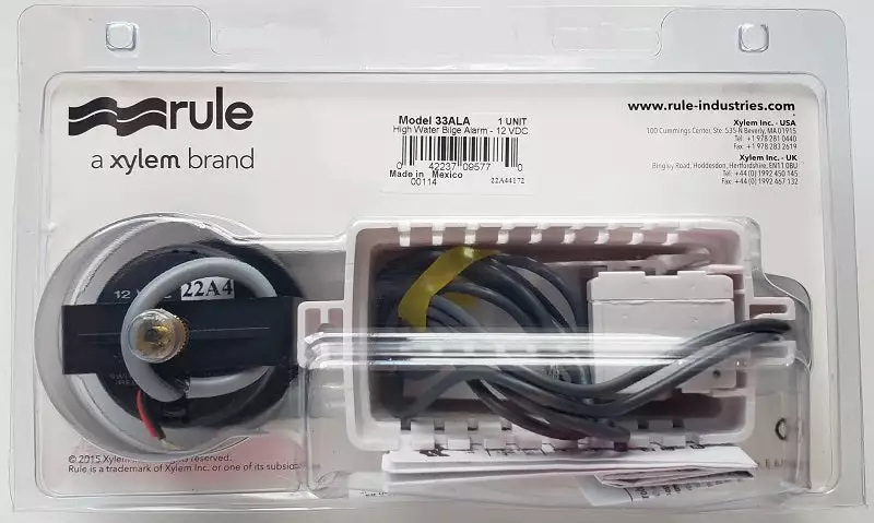Rule High Water Bilge Alarm 33ALA Marine 5 Rule High Water Bilge Alarm 33ALA Marine