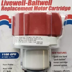 Rule Livewell Replacement Motor Cartridge 1100GPH Tournament Series 47DR Marine
