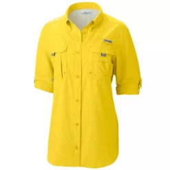 Columbia Sportswear Columbia Women's PFG Bahama™ Long Sleeve FW7314 Yellow Plus Size 7 Columbia Sportswear Columbia Women's PFG Bahama™ Long Sleeve FW7314 Yellow Plus Size