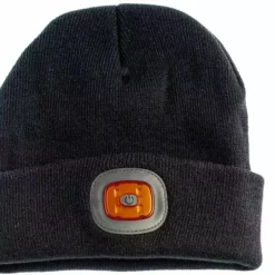 SE Front And Rear Illuminated Beanie FL212LB-BK 8 SE Front And Rear Illuminated Beanie FL212LB-BK