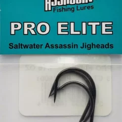 Saltwater Assassin Pro Elite Jigheads Lead Red Eye 1/16oz 3ct PEJ16001 Hooks/Jig Heads
