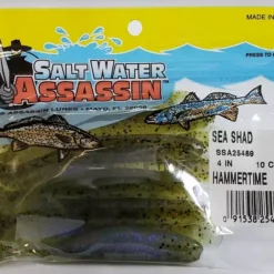 SaltWater Assassin Sea Shad Hammertime 4" 10pk Lures & Bait